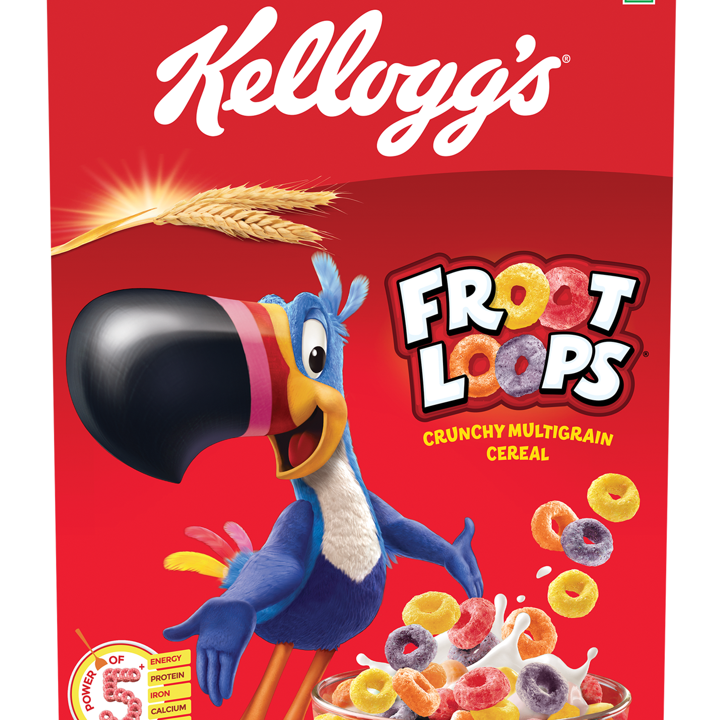 Kellogg's Froot Loops - Crunchy Multigrain Cereal