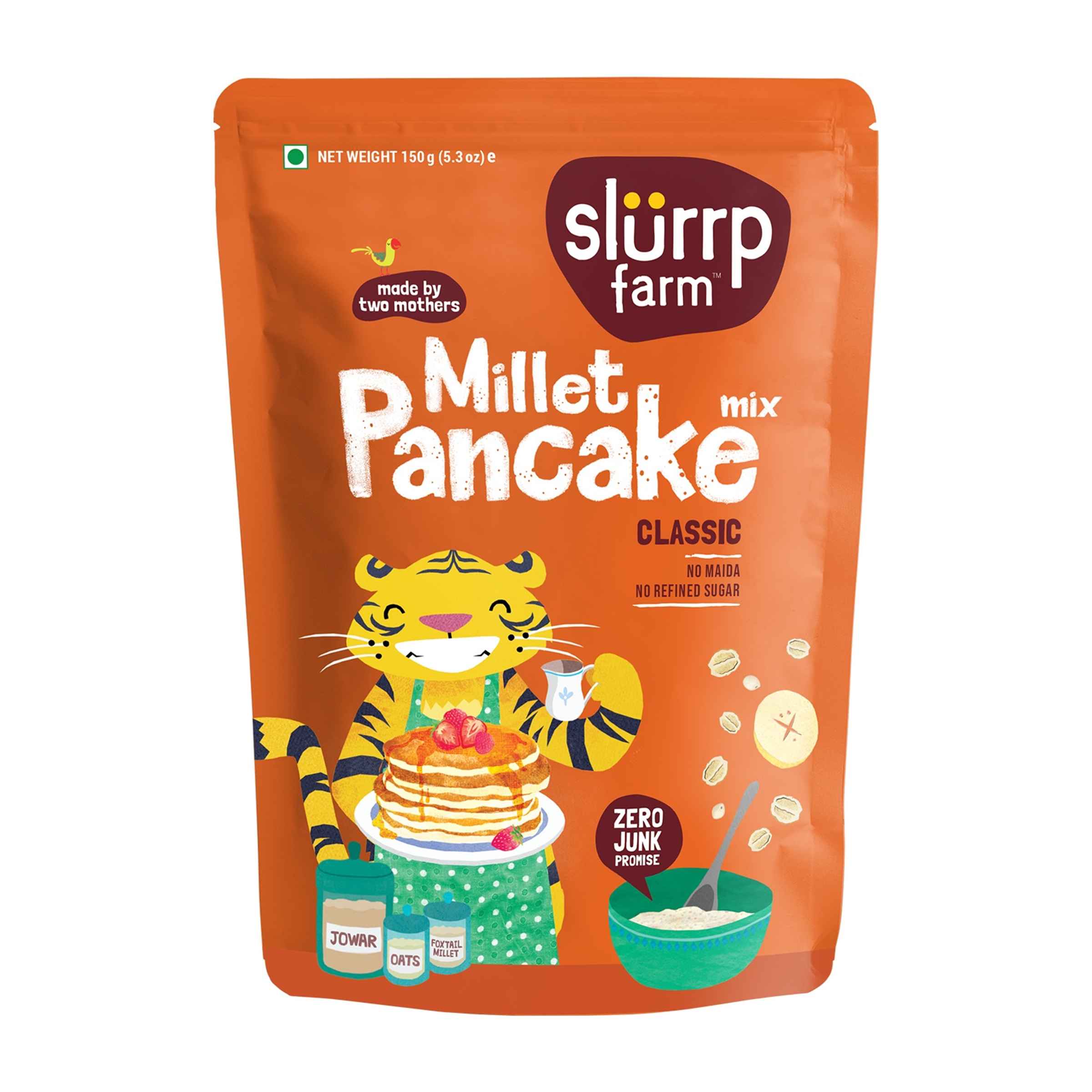 Slurrp Farm Classic Pancake Mix | No Maida