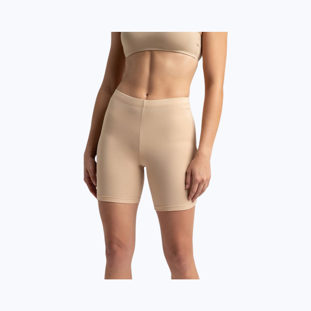 Jockey 1529 Women's Super Combed Cotton Mid Waist Shorties|Concealed Waistband | Skin-L