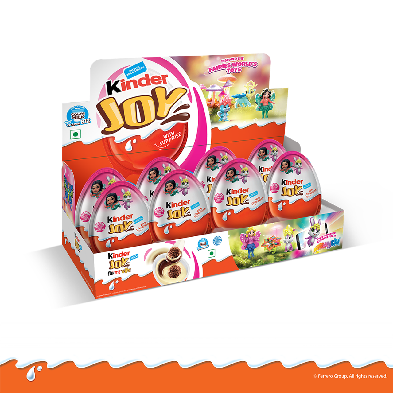 Kinder Joy Chocolate For Girls With Surprise