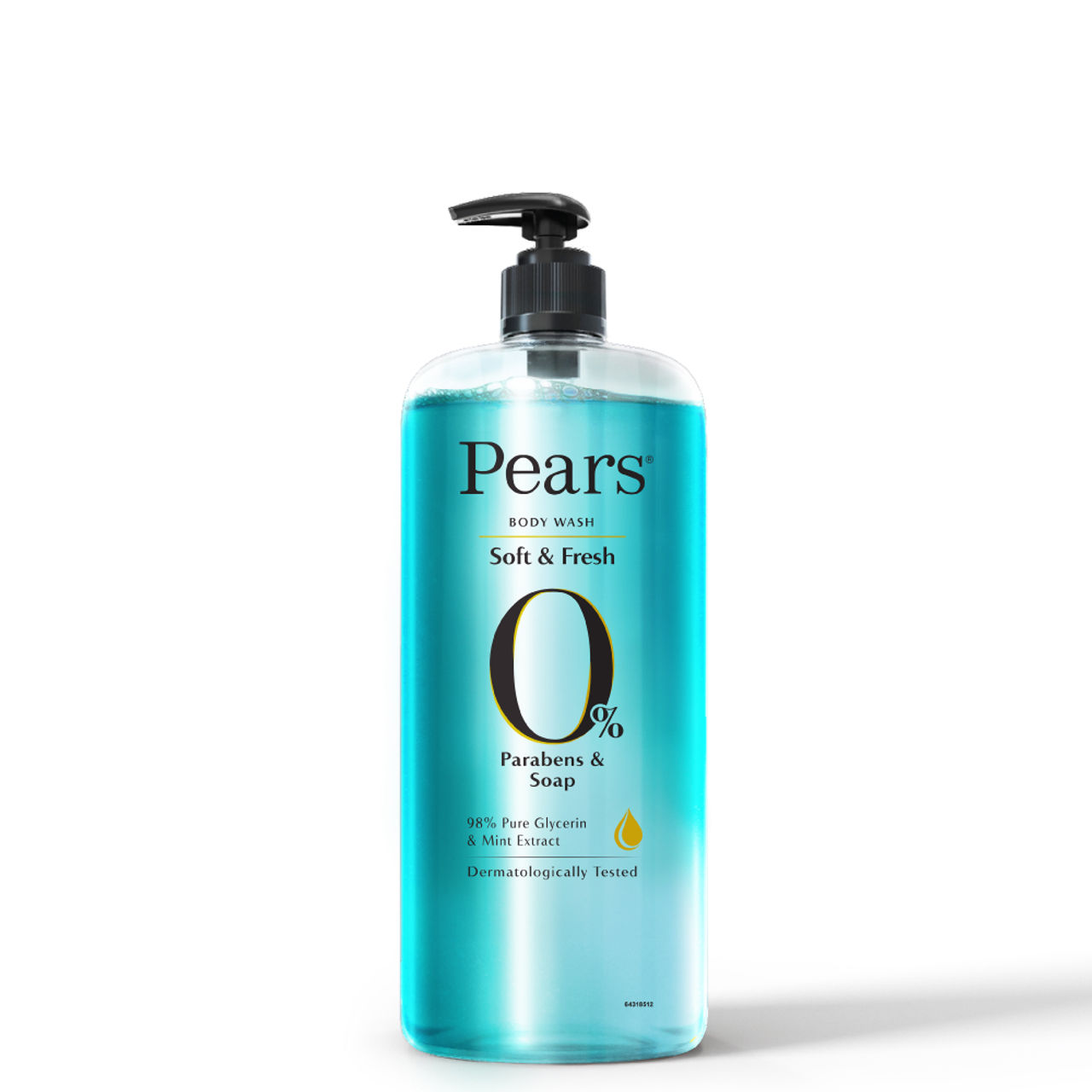 Pears Soft & Fresh Shower Gel SuperSaver XL Pump Bottle with 98% Pure Glycerine