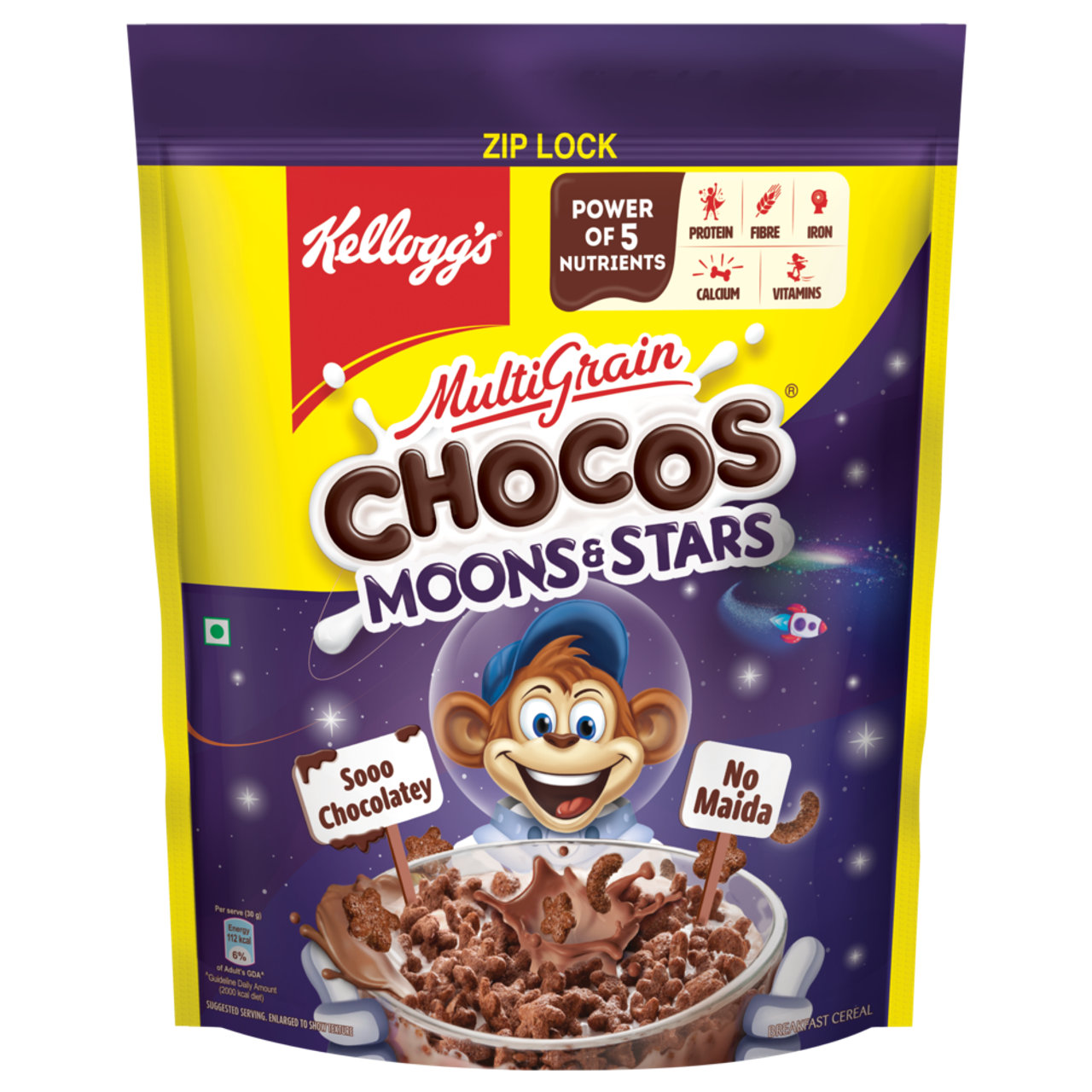 Kellogg's Multigrain Chocos Moons & Stars