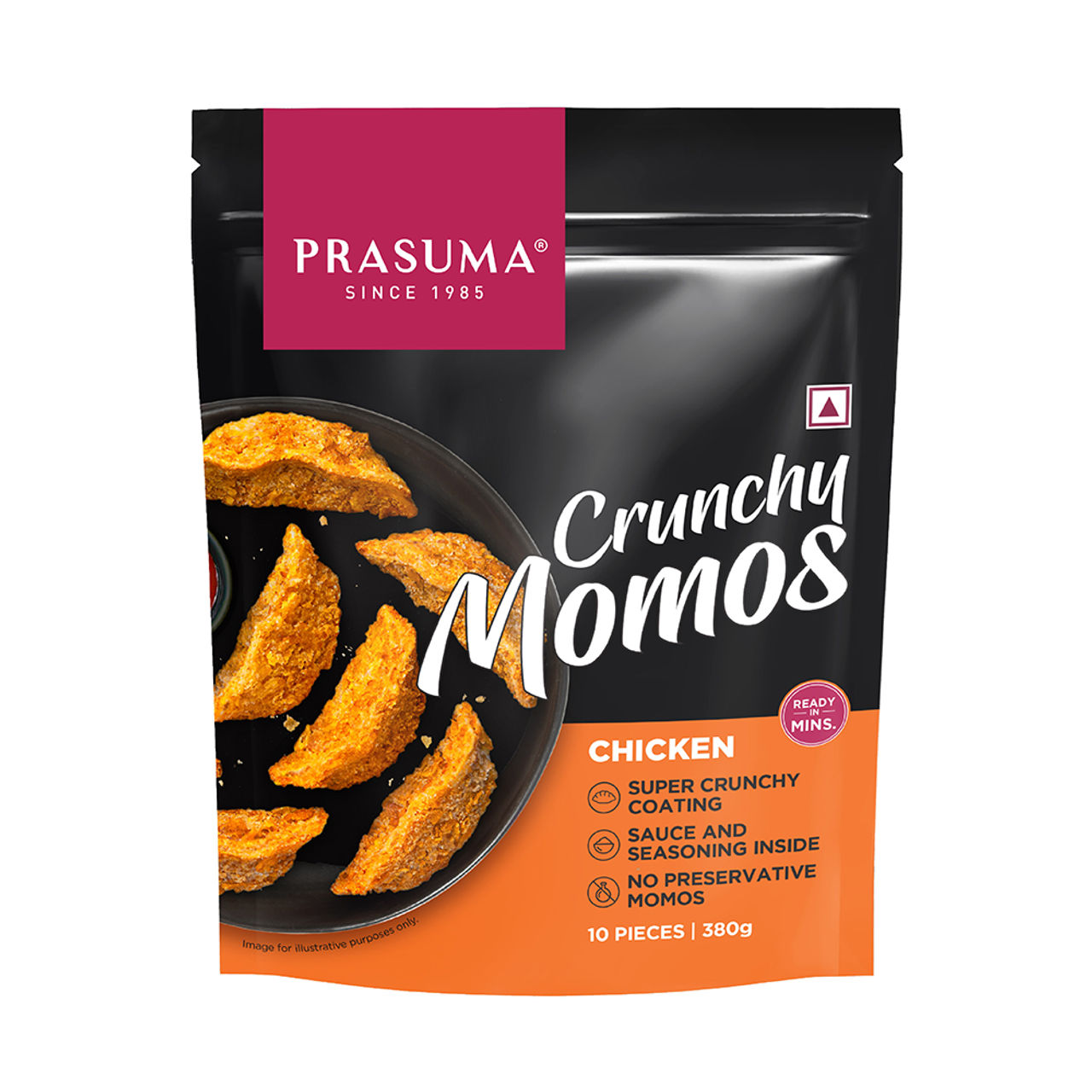 Prasuma Crunchy Chicken Momos (Kurkure)