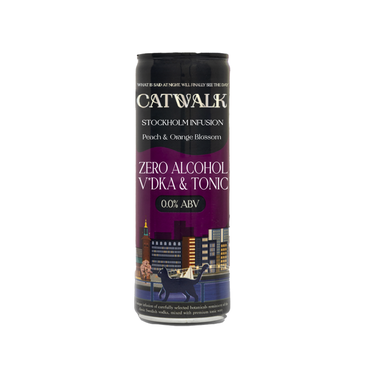 Catwalk Peach and Orange Tonic Water