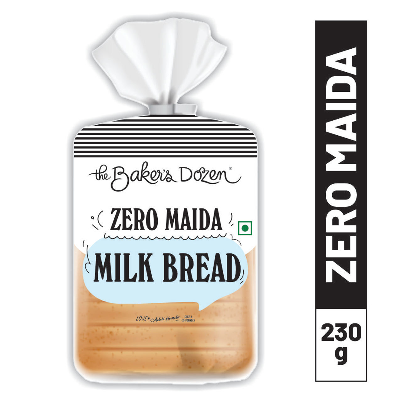 The Baker's Dozen Zero Maida Milk Bread