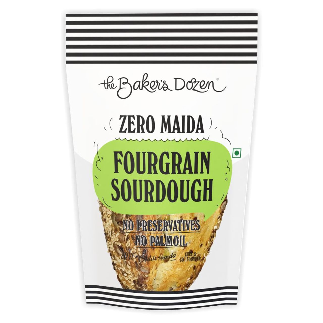The Baker's Dozen Fourgrain Sourdough Zero Maida Gut Friendly