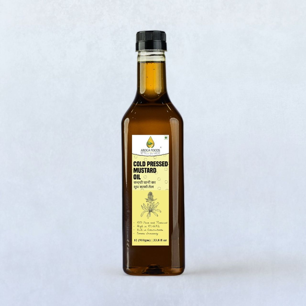 Aroga Foods Cold Pressed Mustard Oil