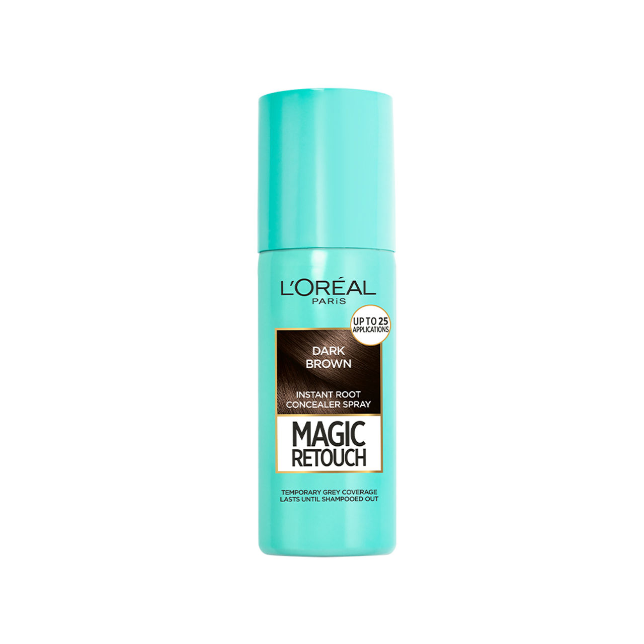 L'Oreal Paris Magic Retouch Root Touch Up Hair Colour Spray, 2 Dark Brown
