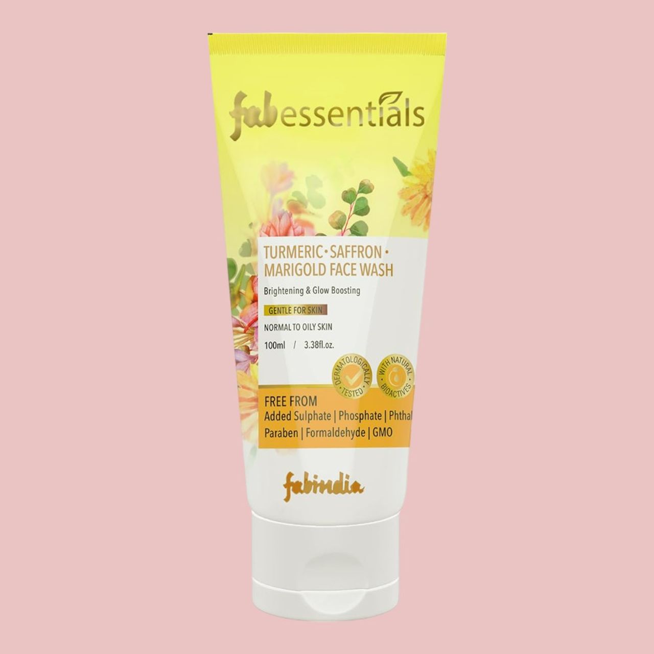 Fabessentials Turmeric Saffron Marigold Face Wash