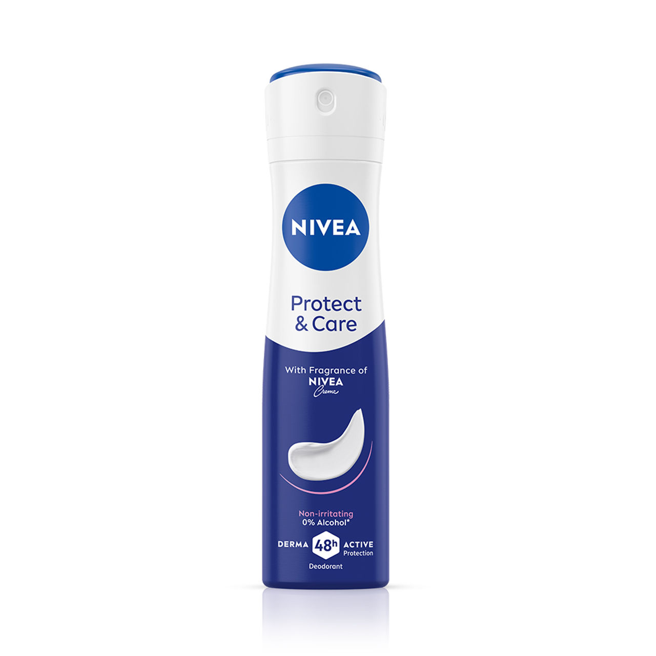 Nivea Women Deodorant Protect Care NonIrritating Protection with Nivea Crme Fragrance