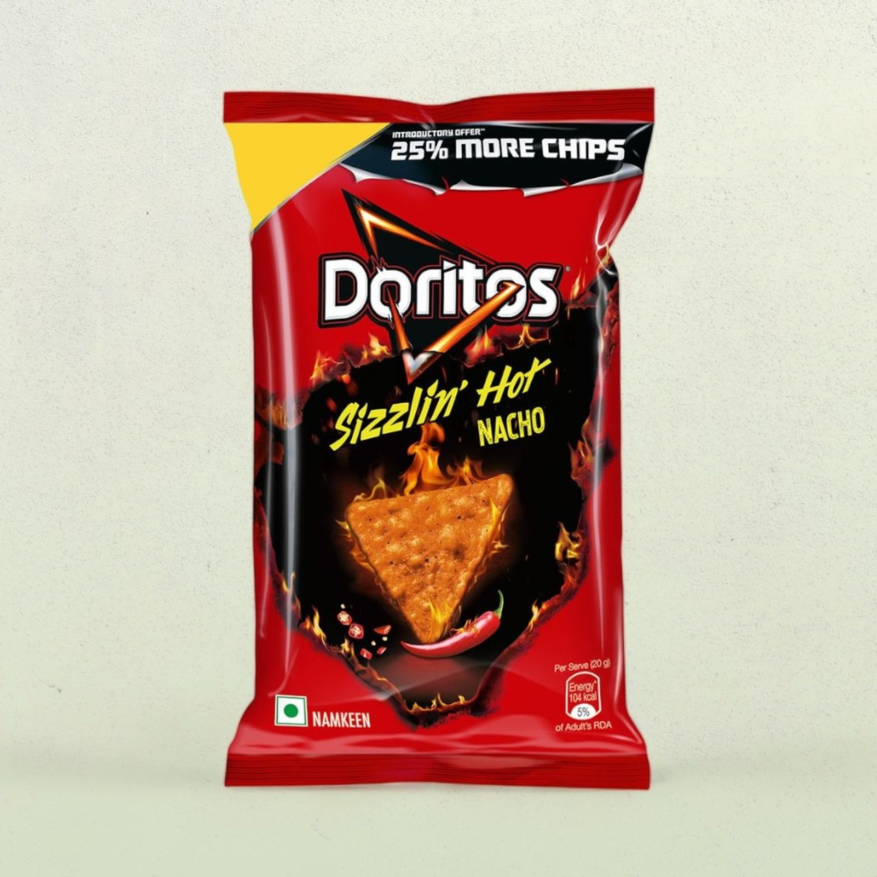 Doritos - Nachos Sizzlin' Hot Spicy