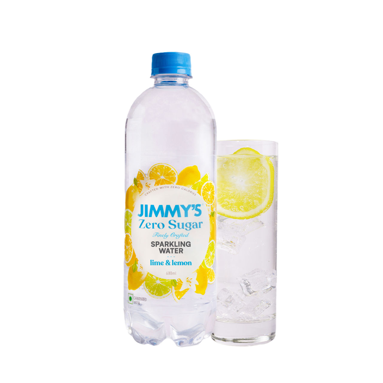 Jimmy's Cocktails Zero Sugar Lime & Lemon Sparkling Water