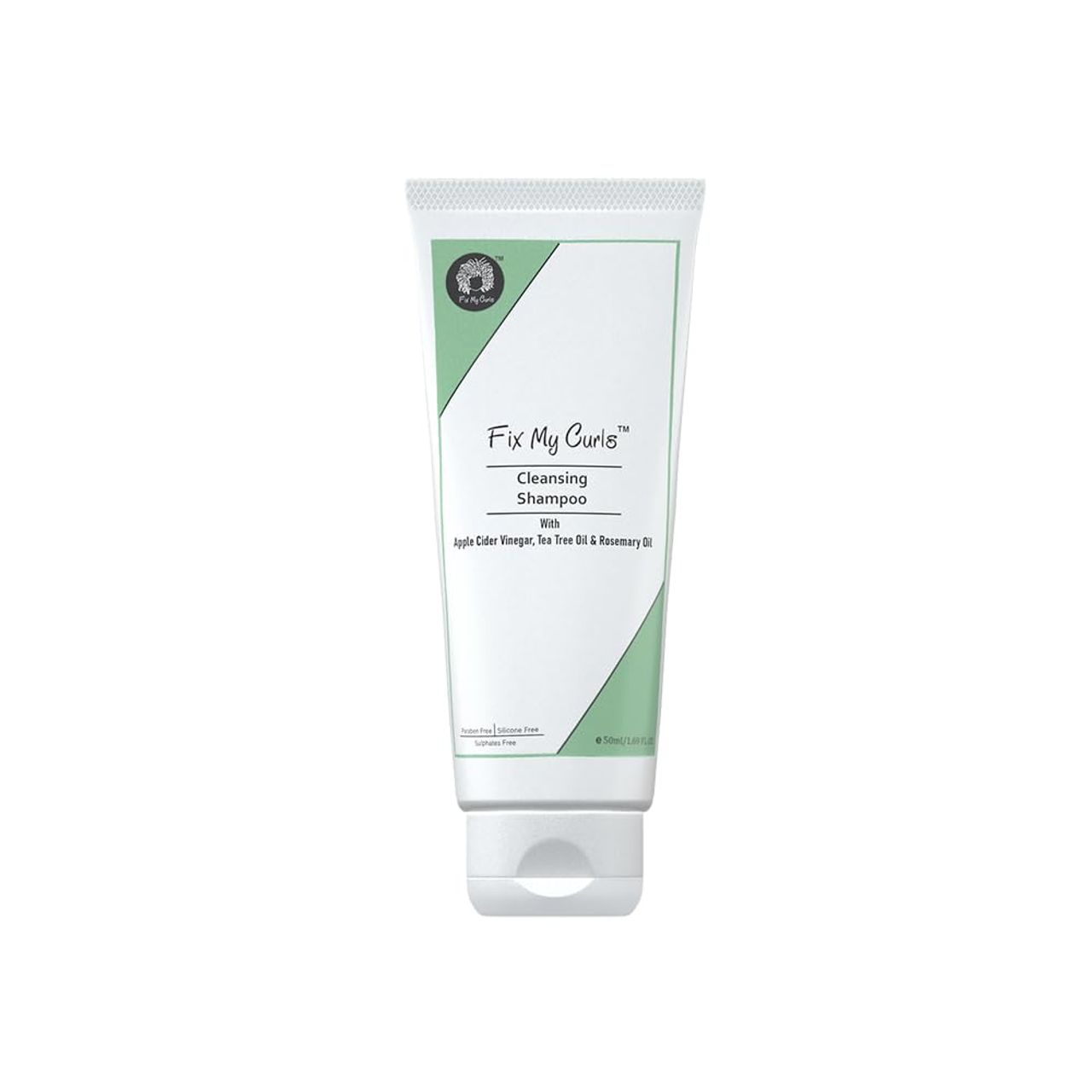 Fix My Curls Cleansing Shampoo | Curly, Wavy, Frizzy Hair|Anti-Dandruff, Sulphate Free
