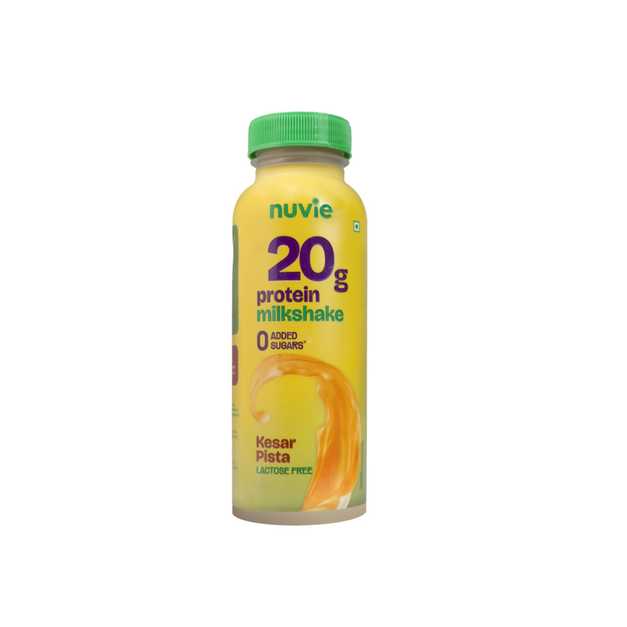 Nuvie Kesar Pista Protein Milkshake - Lactose Free