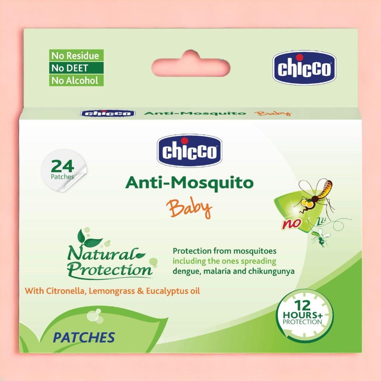 Chicco Antimosquito Patches Mosquito Repellent For Kids | 0+ months