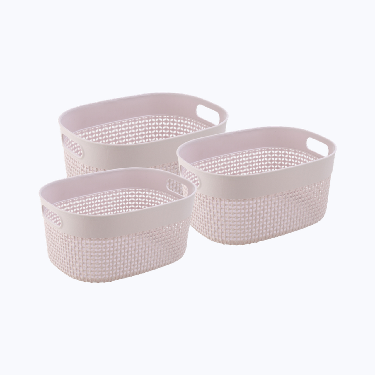 Joyo Nested Filo Basket Oval - Assorted Colours | Set Of 3