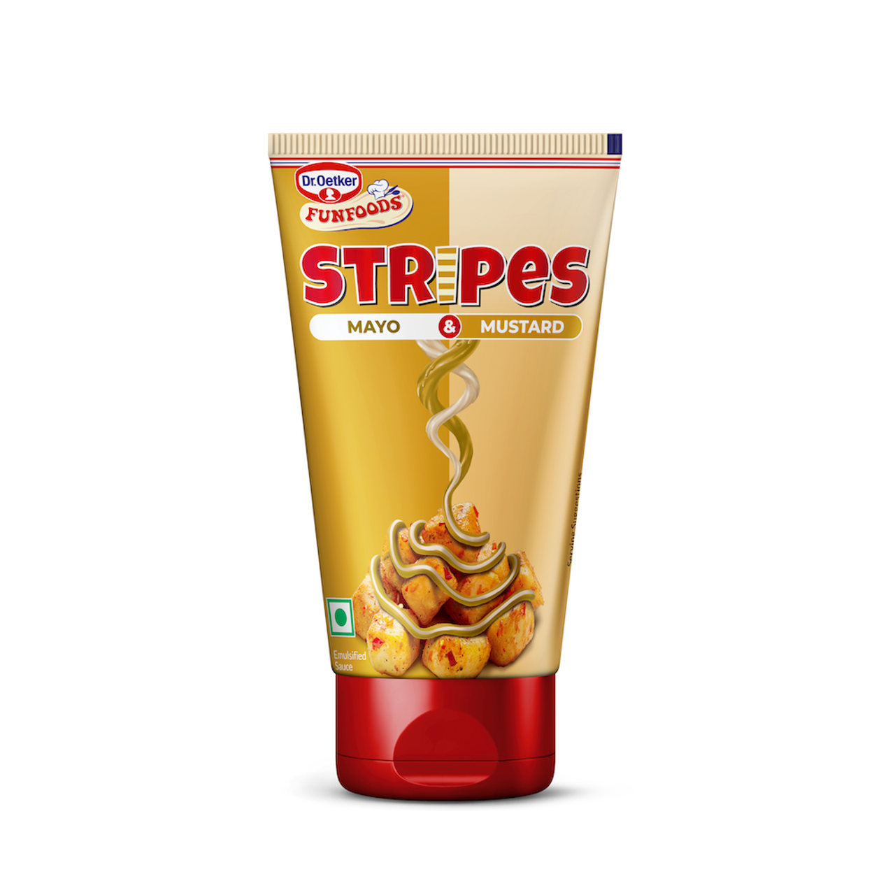 Dr. Oetker FunFoods Mayo & Mustard Stripes