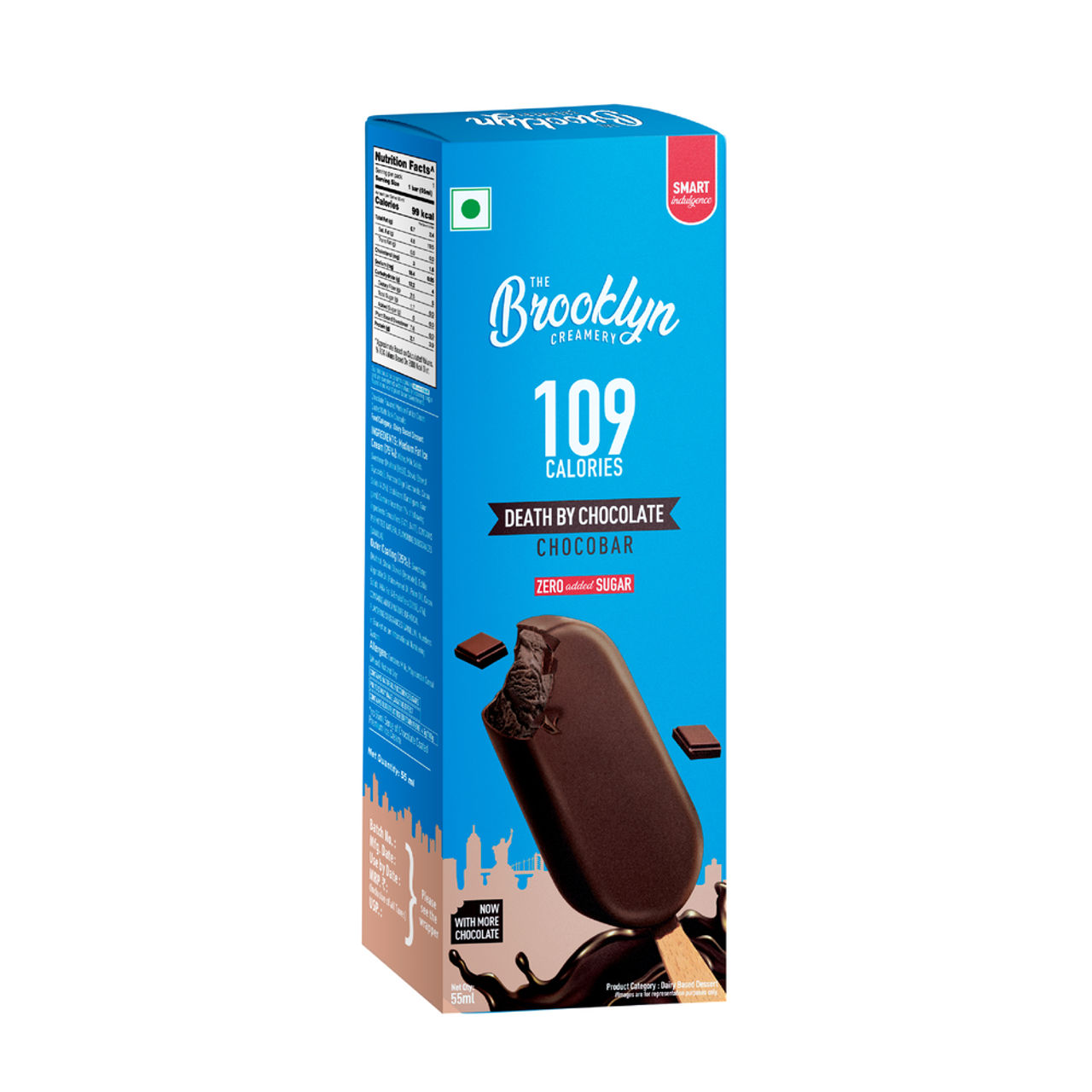 The Brooklyn Creamery Chocolate Chocobar (Zero Added Sugar)