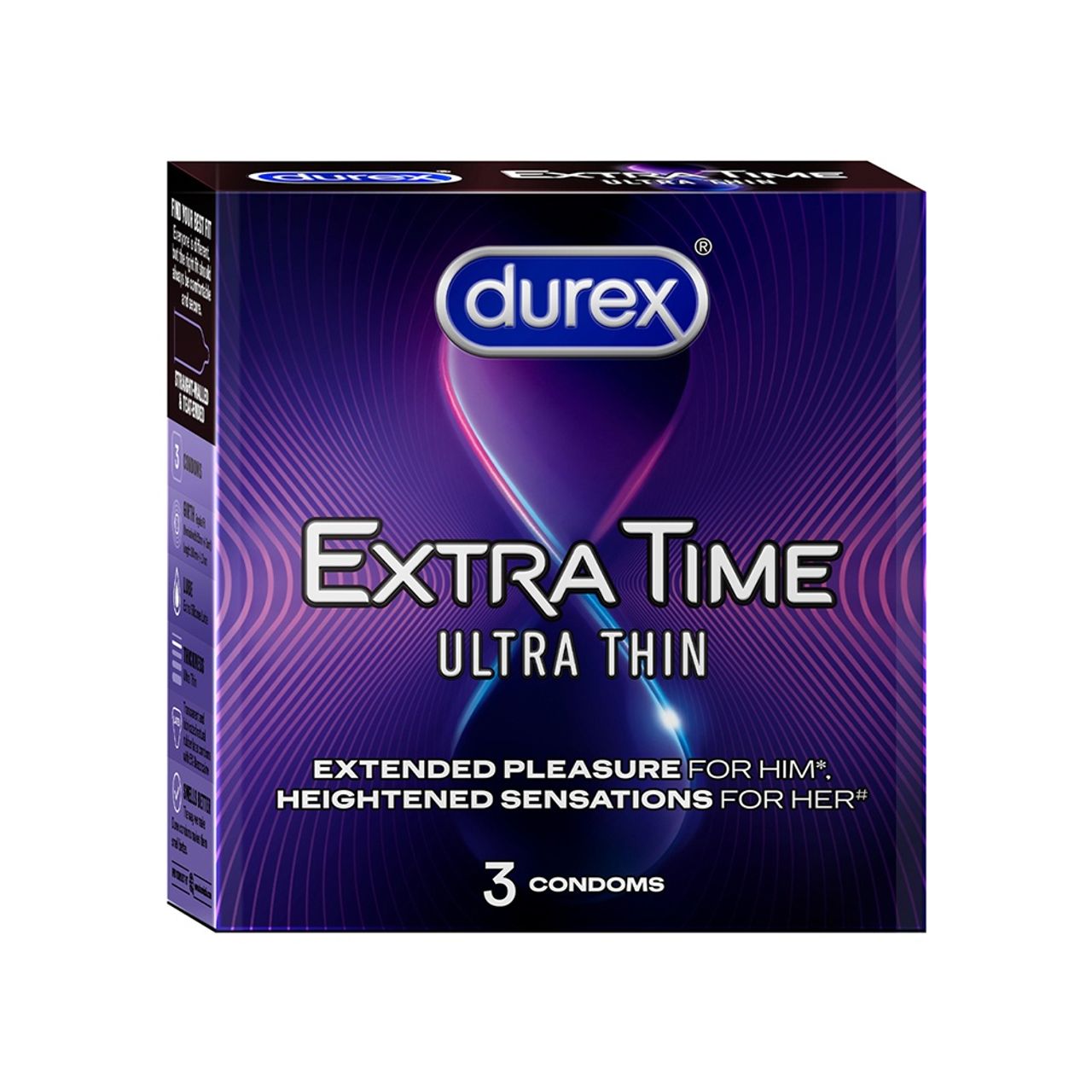 Durex Extra Time Ultra Thin Condom