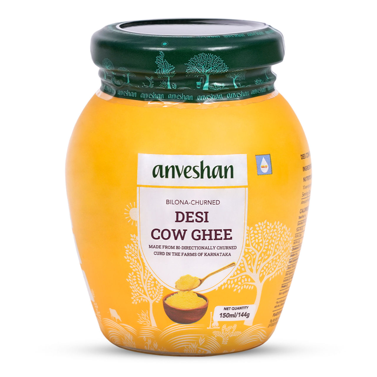 Anveshan A2 Desi Cow Ghee