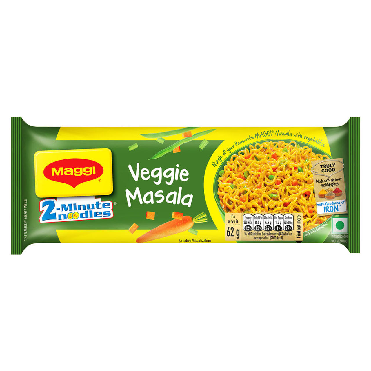Maggi 2-Minutes Veggie Masala Noodles