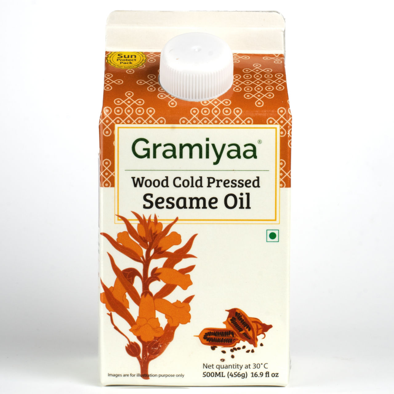 Gramiyaa Sesame - Gingelly Oil - Wood Cold Pressed