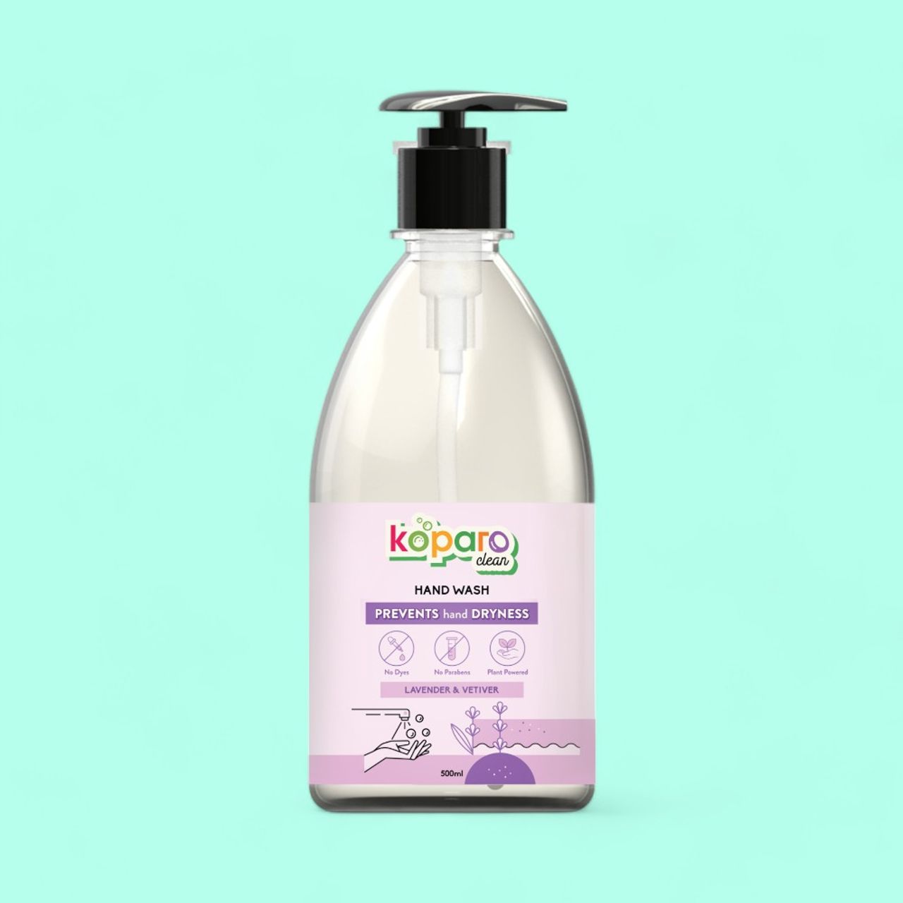 Koparo Natural Moisturising Hand Wash Paraben Free