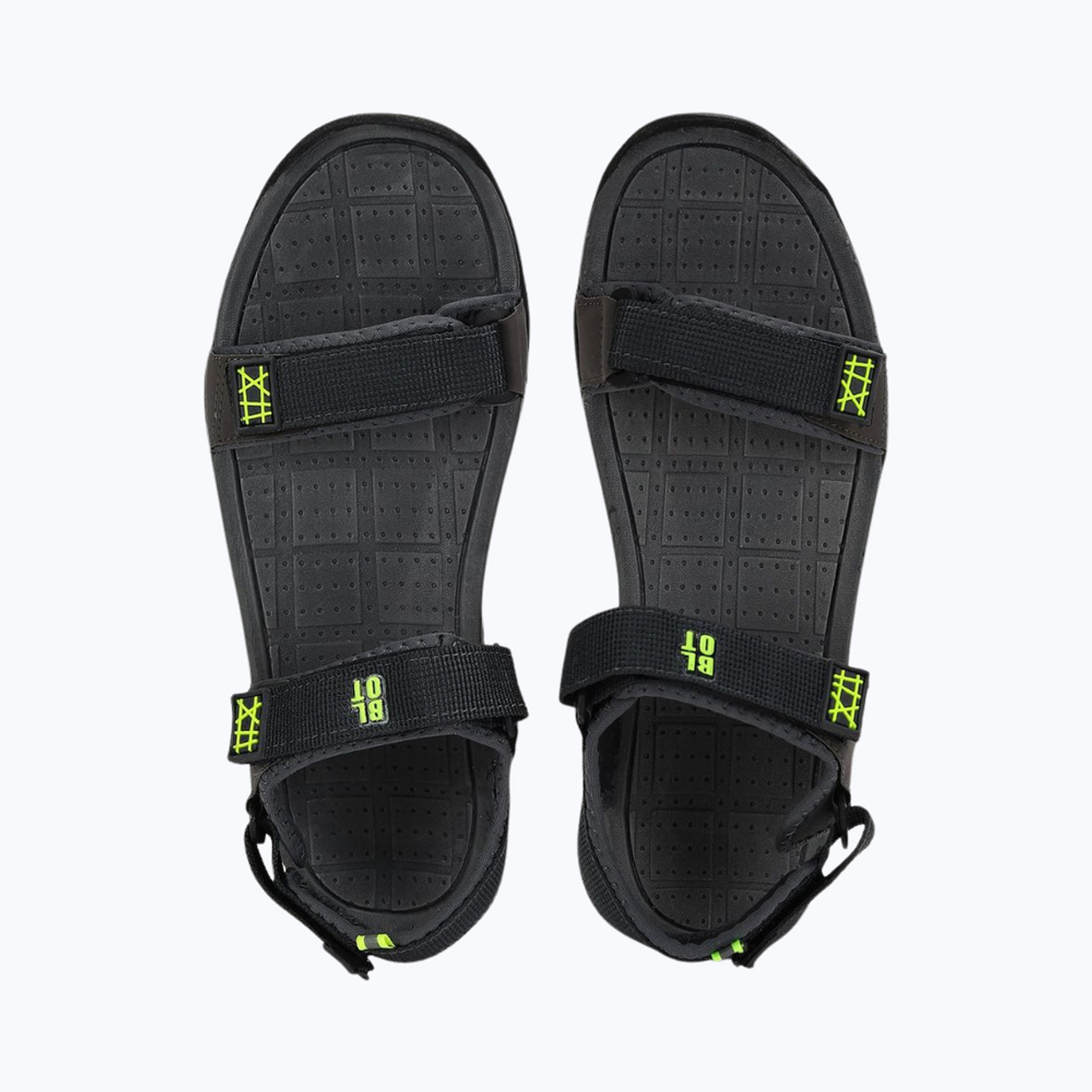Paragon Blot K1407G Men's Rexin Sandals - UK 9 | Cushioned Soles