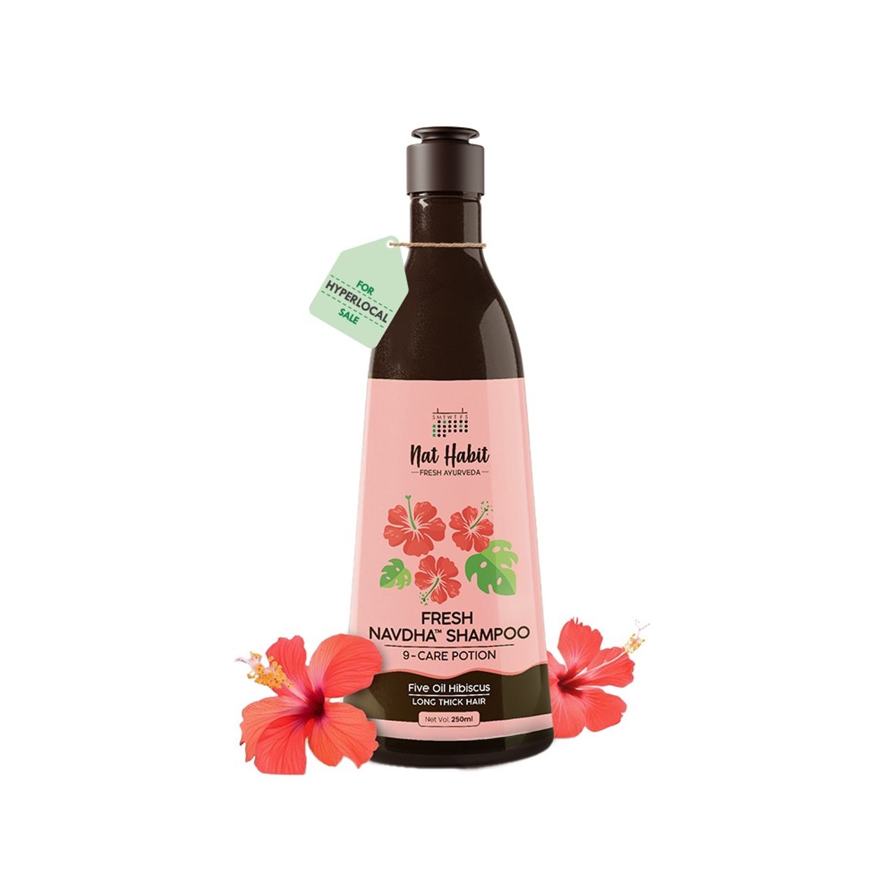 Nat Habit Hibiscus Shampoo For Long & Thick Hair