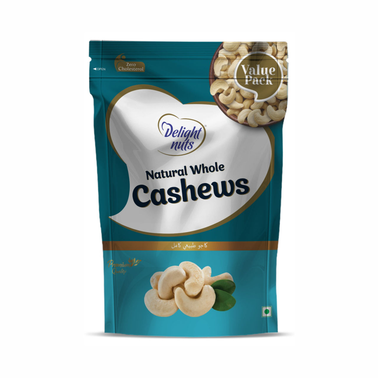 Delight Nuts Natural Whole Cashews