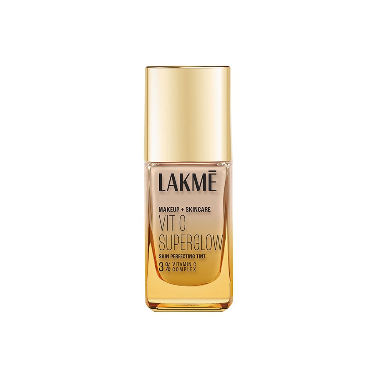 Lakme Makeup+Skincare VitC Superglow Skin Perfecting Tint Warm Sand W160