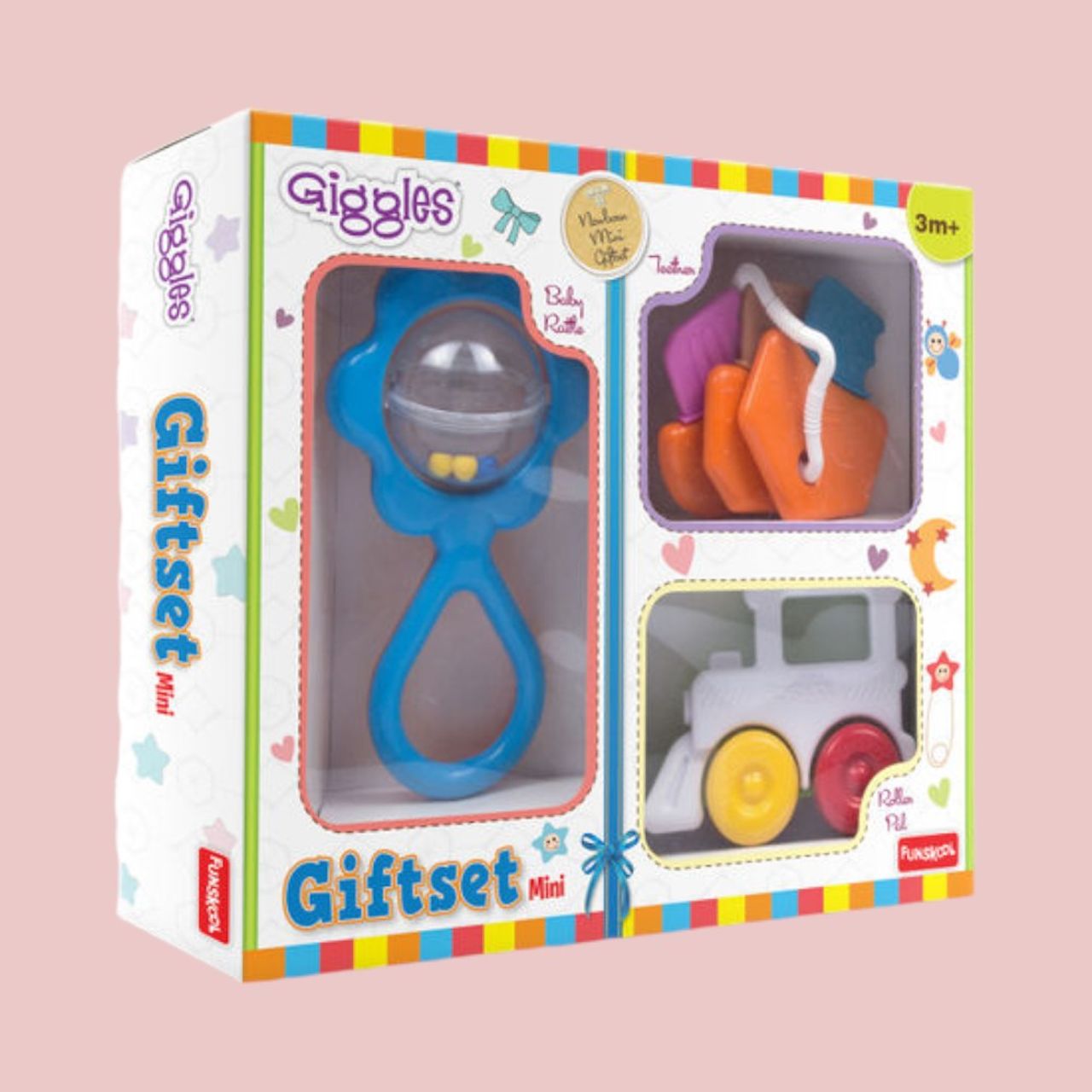 Funskool Cartoon Baby Gift Set For Kids | Multicolour
