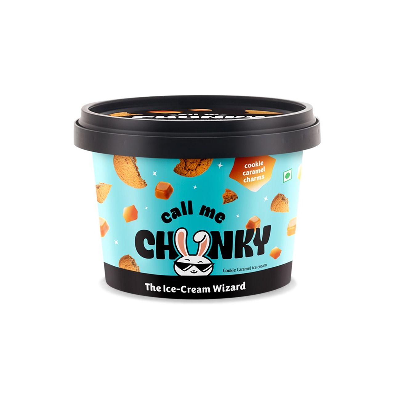 Call Me Chunky Cookie Caramel Charms Ice Cream