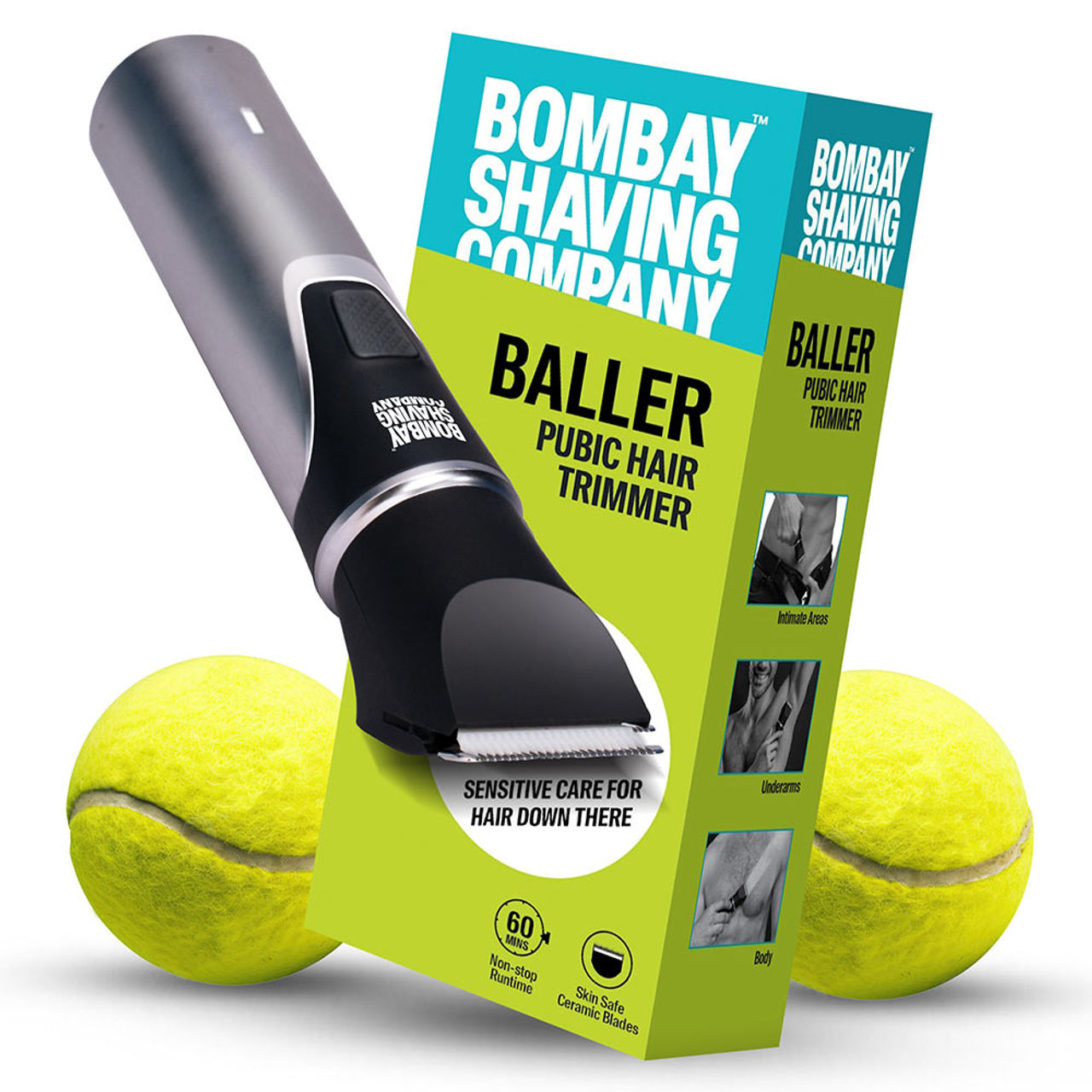 Bombay Shaving Company Balls Trimmer | Type-C Charging |Baller| Body Groomer