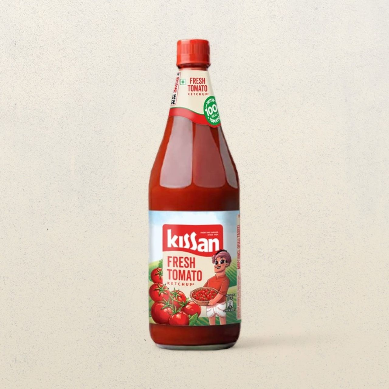 Kissan Fresh Tomato Ketchup Glass Bottle