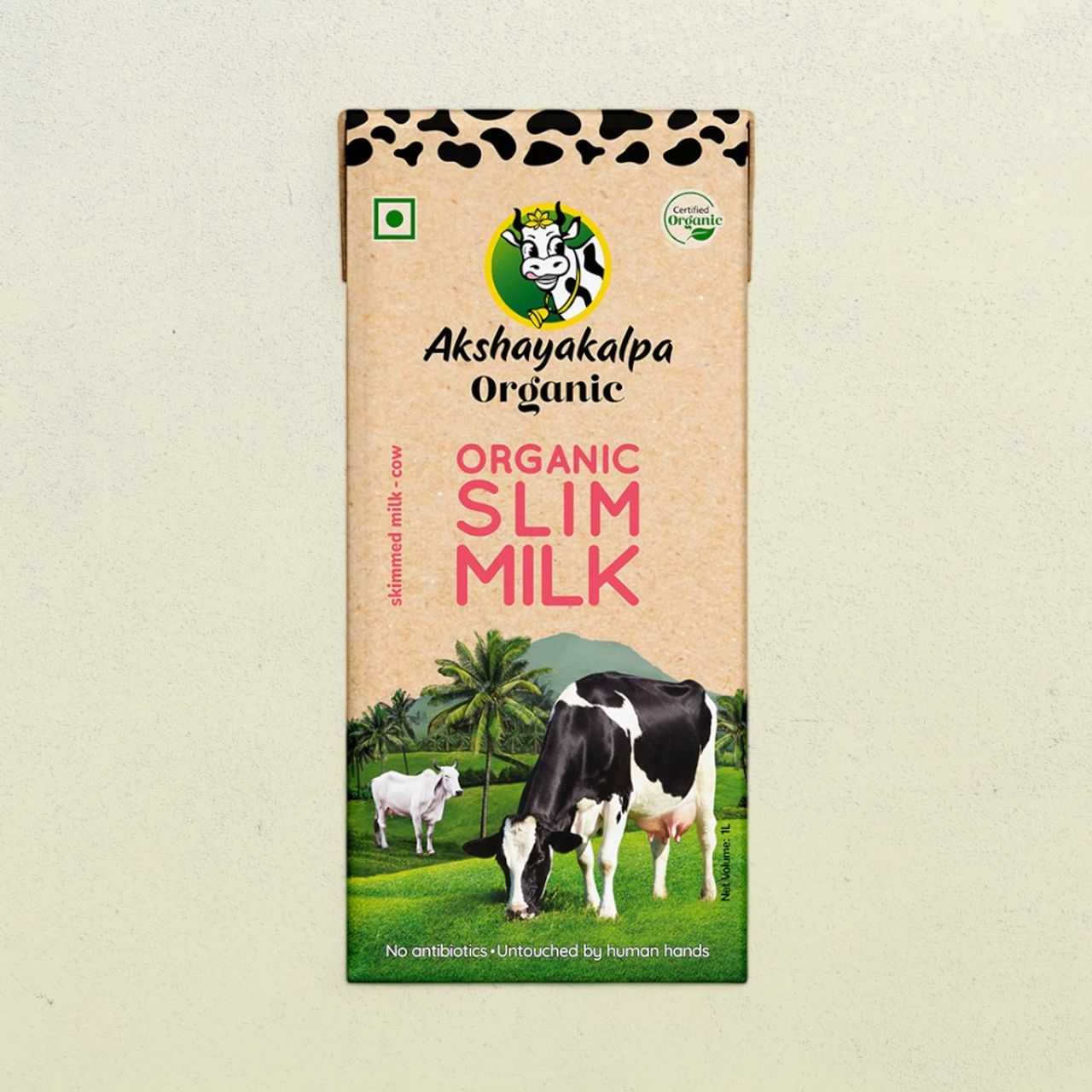 Akshayakalpa Organic Slim Milk - Uht