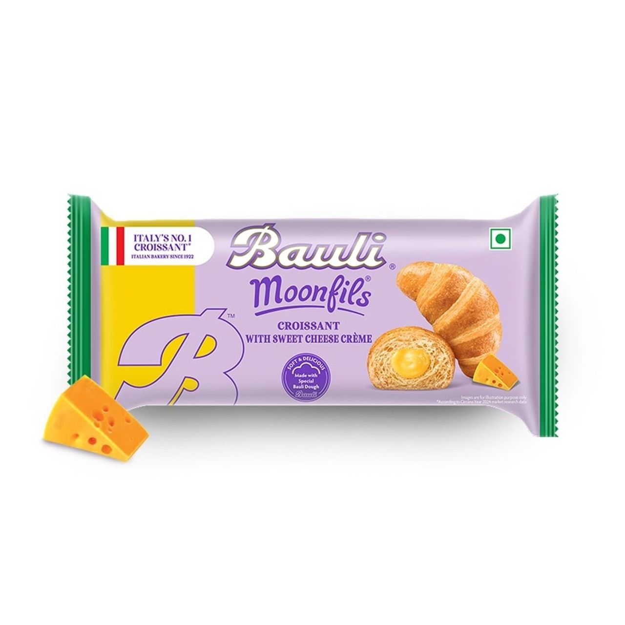 Bauli Moonfils Croissant Sweet Cheese - Veg