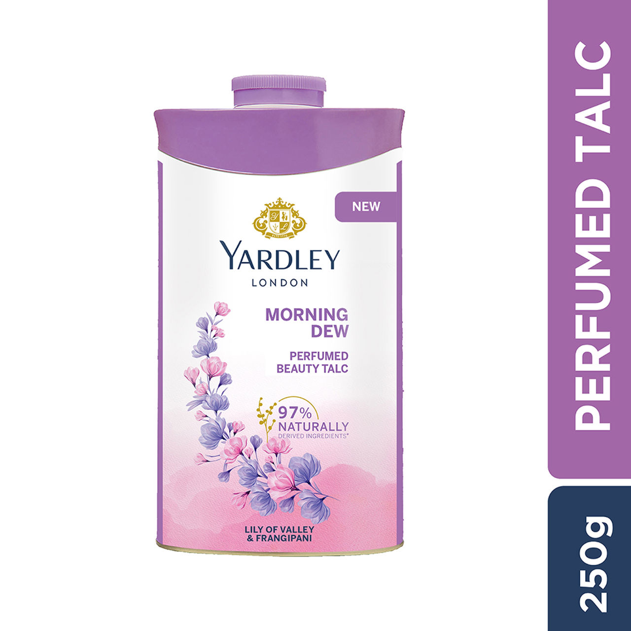 Yardley London Morning Dew Perfumed Talcum Powder For Women - Naturally Derived