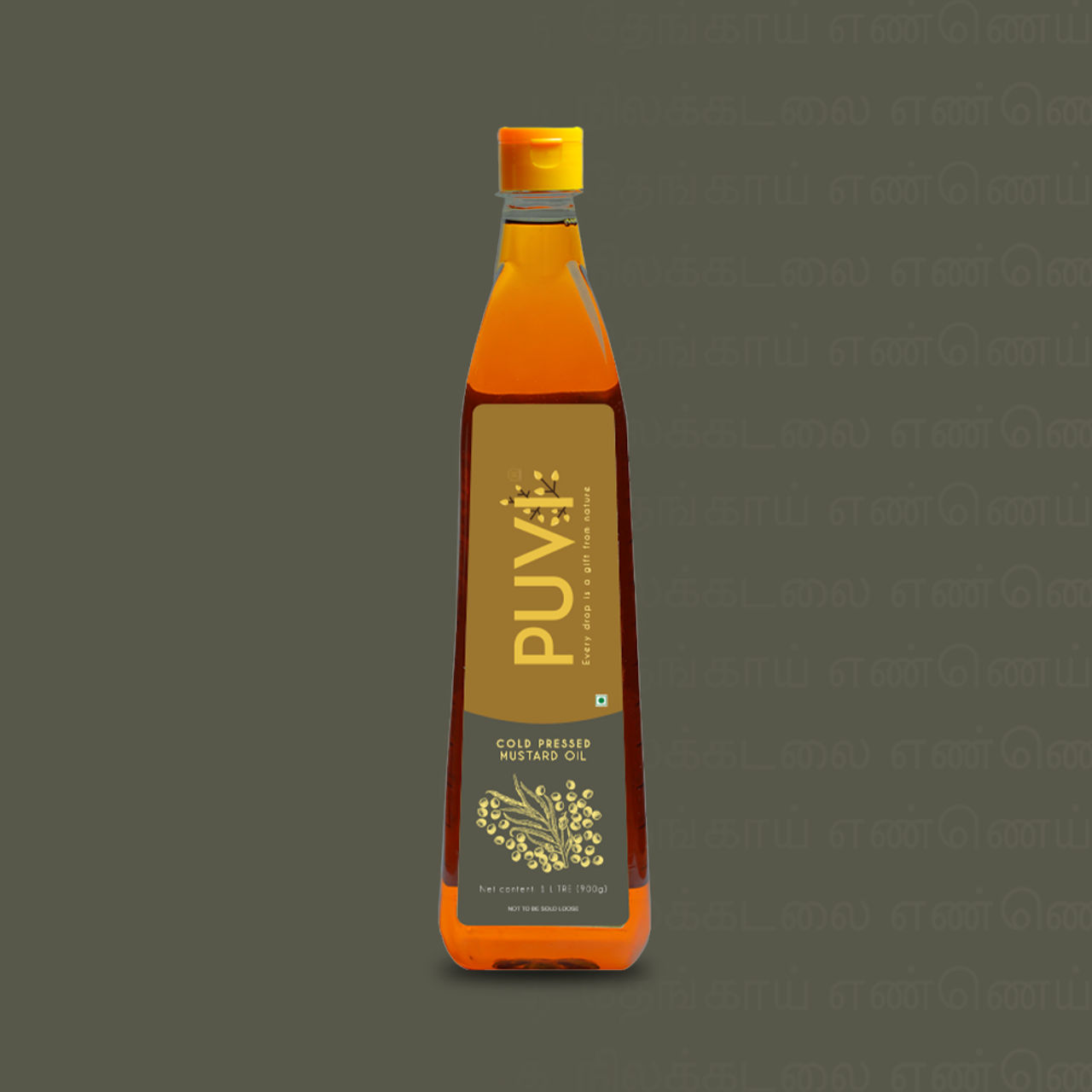 Puvi Cold Pressed Mustard Oil | Slow grind Ghani made | Additives free