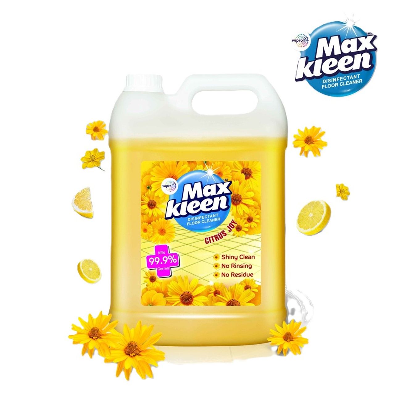Maxkleen Citrus Joy Disinfectant Floor Cleaner | Can