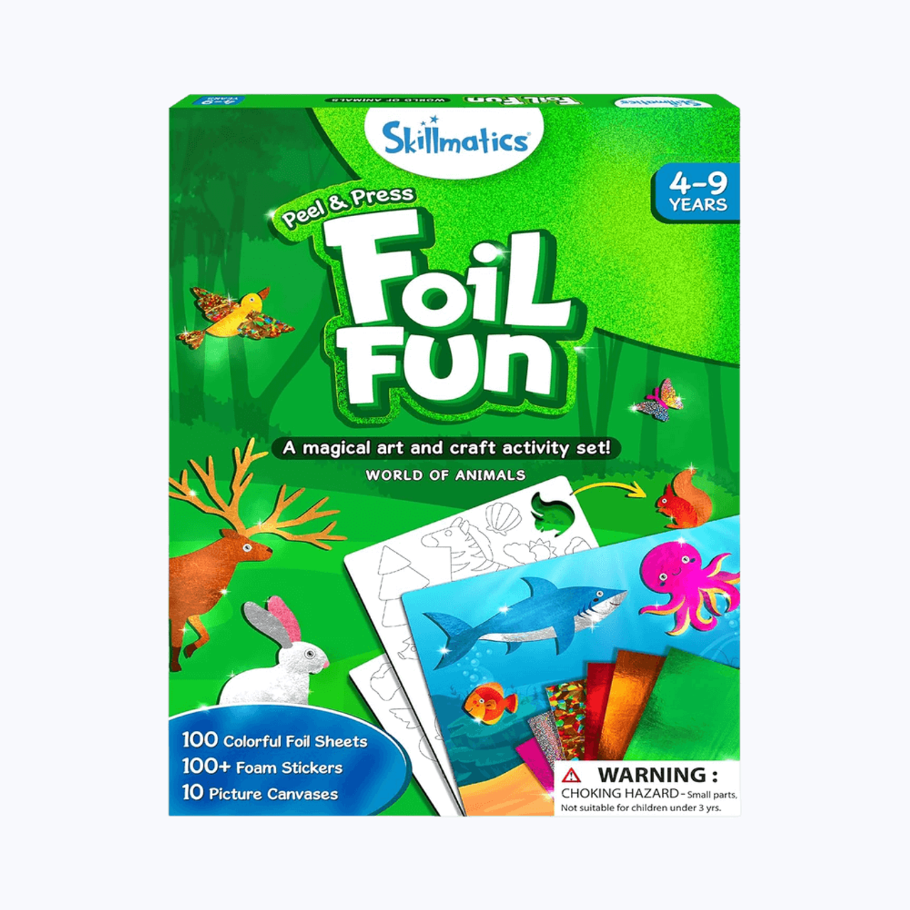 Skillmatics Foil Fun World Of Animals
