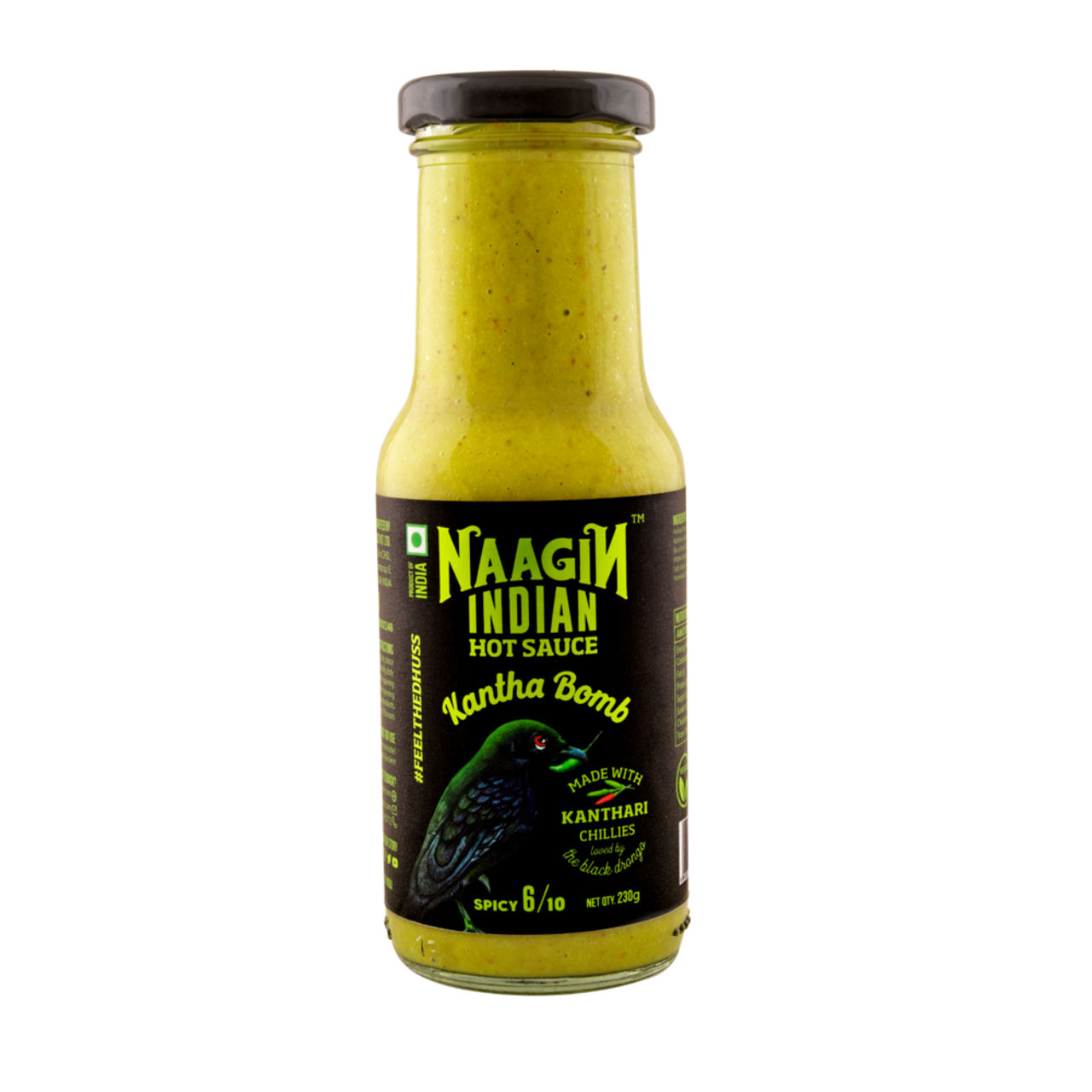 Naagin Hot Sauce Kantha Bomb - Spicy Green Chilli Sauce