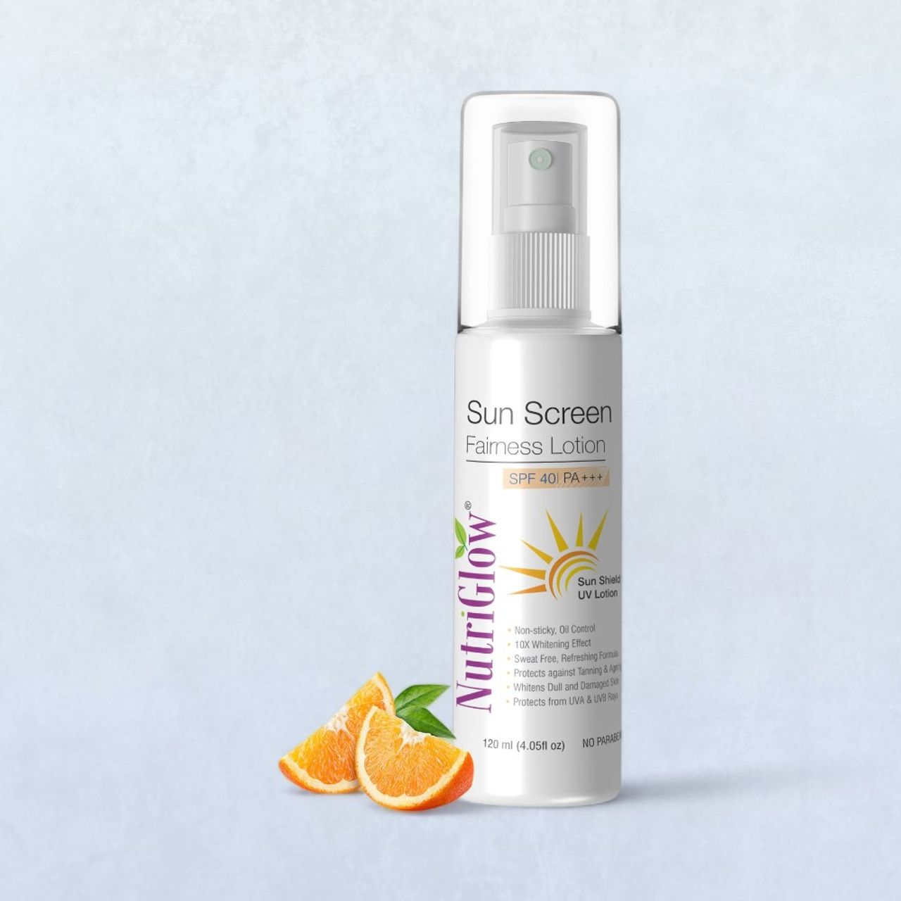 NutriGlow Sun Screen Fairness Lotion | SPF 40 PA+++
