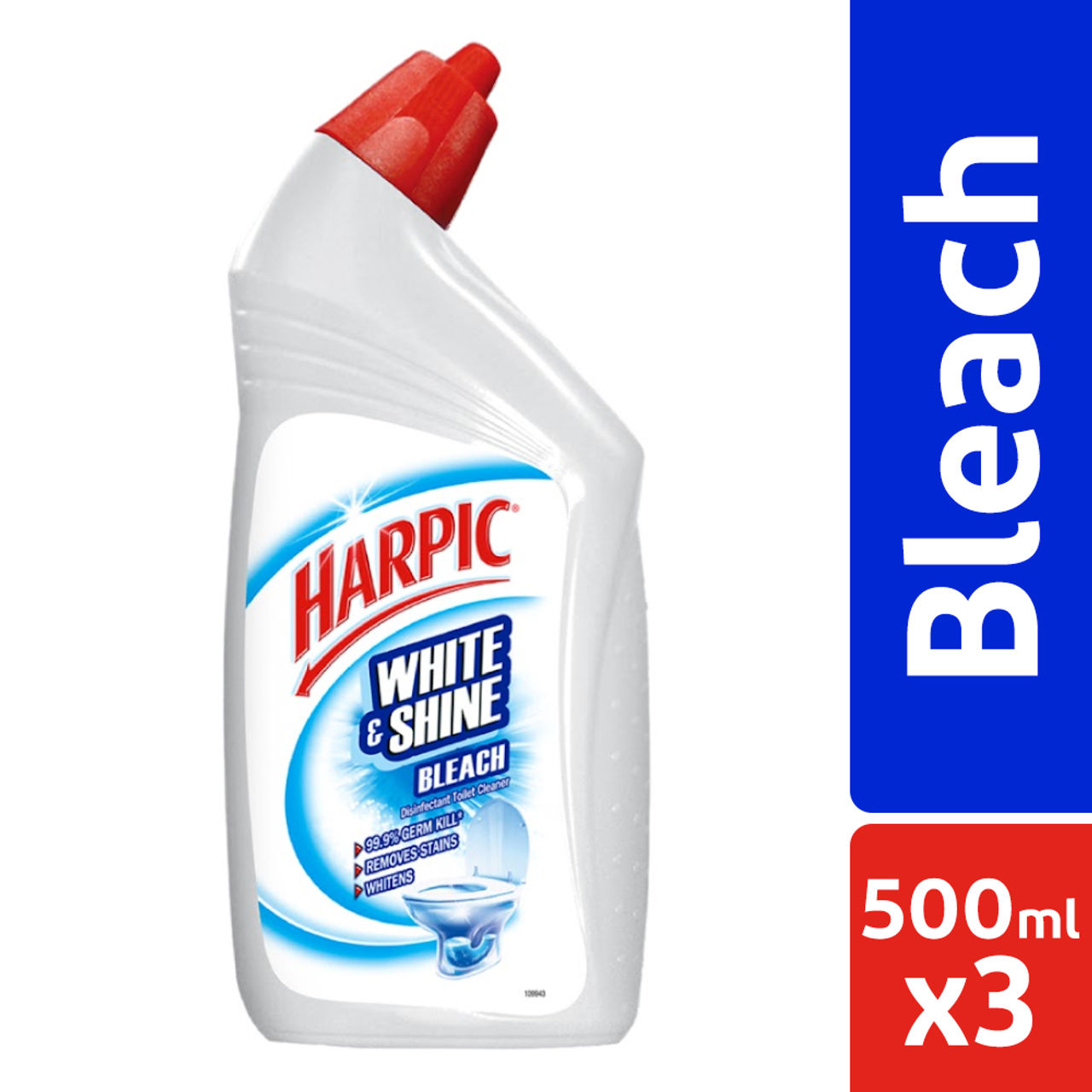 Harpic Bleach Toilet Cleaner Liquid 500 ml Combo