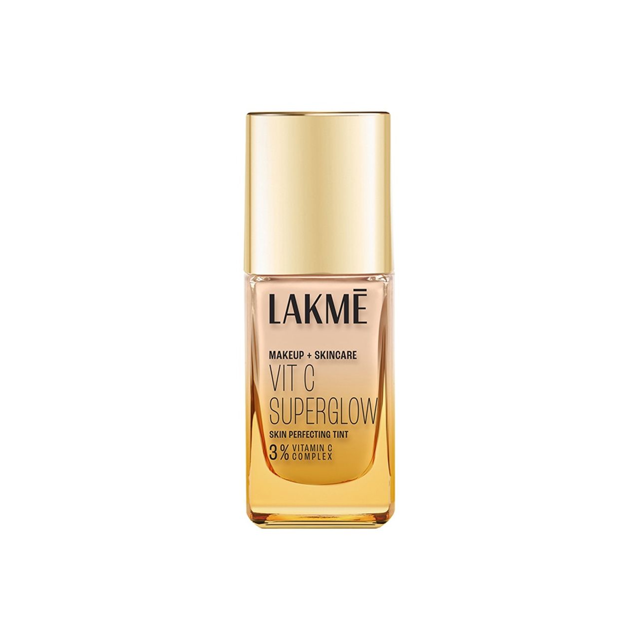Lakme Makeup+Skincare VitC Superglow Skin Perfecting Tint Cool Ivory C100