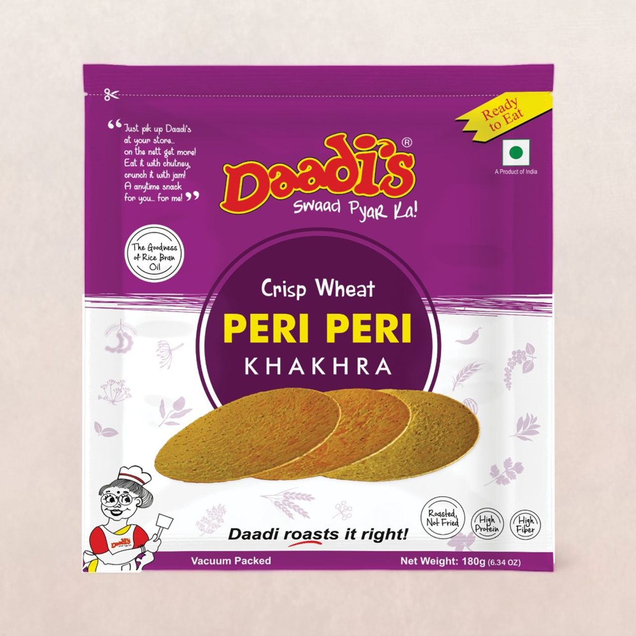 Daadi's Peri Peri Khakhra