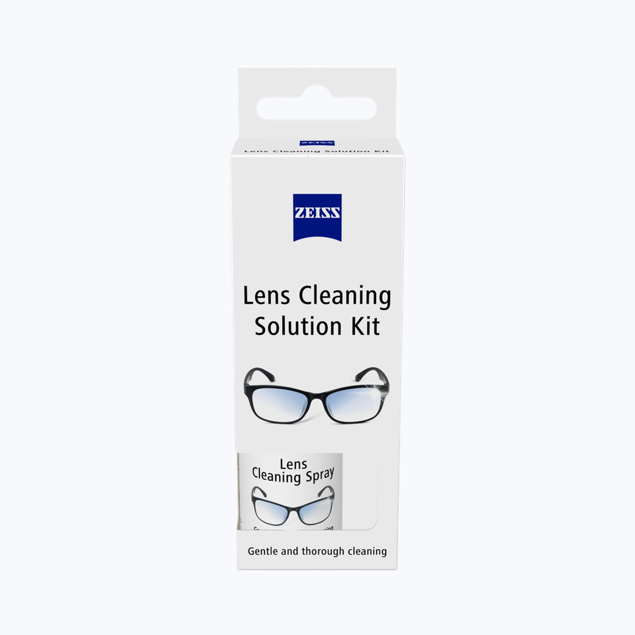 ZEISS Lens Cleaning Solution Kit with Microfiber Cloth|Lens Cleaner for Spectacles, Eyeglasses, Sunglasses and Camera Lenses