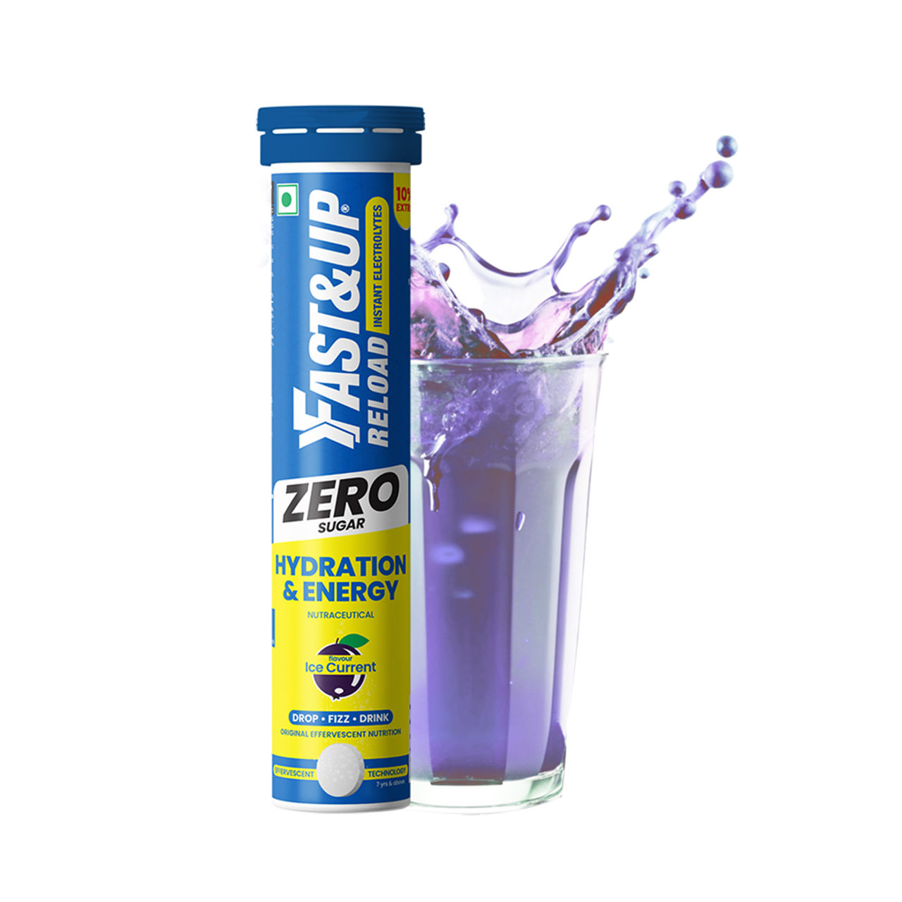Fast&up Ice Current Flavoured Energy Drink
