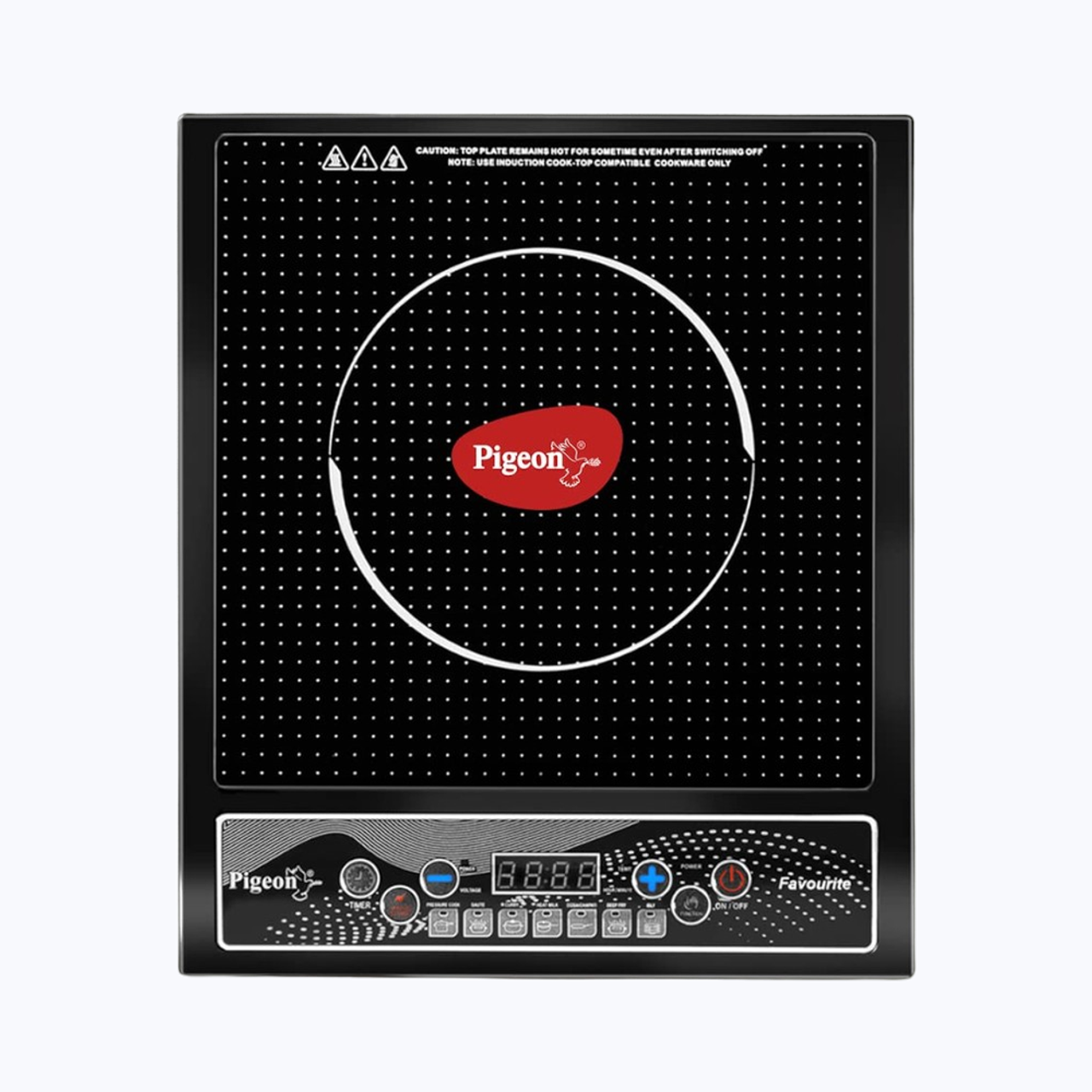 Pigeon Favourite 1800 W Induction Cooktop (Black, Push Button)