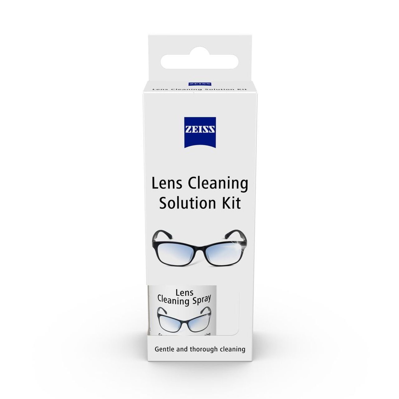 ZEISS Lens Cleaning Solution Kit with Microfiber Cloth|Lens Cleaner for Spectacles, Eyeglasses, Sunglasses and Camera Lenses